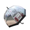Parapluies Grande Taille Parapluie Automatique Designer Maxi Transparent Coupe-Vent Femme Plage Quitasol Long Manche Mode