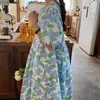 Umstandskleider Schwangere Frauen Sommerkleidung Kurzarm Outwear Floral Bedruckte Dame Elegantes Kleid Süße Schwangerschaftskleidung 230320