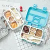 Scatole per il pranzo Portatile Forno a microonde Sigillato Insalata Campeggio esterno Bento Stoviglie Picnic Contenitore per alimenti per bambini 230320