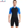 Combinaisons étanches DIVE SAIL Adulte Hommes Femmes Combinaison de plongée 1.5mm Shorty Combinaison néoprène Combinaison de plongée pour la plongée en apnée Natation Surf Canoë 230320