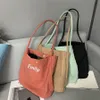 Evening Bags Personalized Embroidery Nylon Tote Shoulder Candy Colors Minimalism High Capacity Lightweight And Waterproof Storag 230320