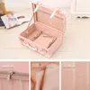 Suitcases 13" Inch Waterproof Vintage Trunk Box Case Bag Luggage Small Suitcase Floral Decorative with Straps for Women gyht 230317