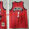 Jeugd Kinderen Heren Basketbalshirts 1 Tracy 15 Vince McGrady Carter Retro Jersey 1996-97 1998-99 1999-2000