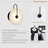 Wall Lamps Modern Sconces Lamp Decor Design LED Lights Fixture For Home Bedroom Black