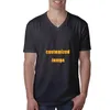 T-shirts pour hommes NOISYDESIGNS imprimés personnalisés été hommes décontracté col en v Simple coton T-shirt mince à manches courtes basique confortable hommes t-shirts