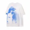 Mens Tshirts Abstract Street Hip Hop Fashion Casual Short Short Summer Style Top 230317