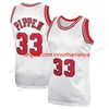 23 MJ Jersey Dennis Scottie Rodman 33 Pippen NCAA Rétro 1995 1996 MJ