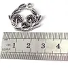 Charms hzew 50st metall svamphängen antqiue silver färgörhängen diy gör smycken gåva för kvinnor man tillbehör 230320