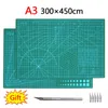 Разрезка утолщения коврика A2 A3 Color Multifunction PVC Self Lealing Pad Board Board Cutter Нож DIY Craft Tool Офис. 230320