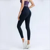 Leggings da allenamento da donna Designer Yoga Lululemens Pantaloni Vita di alta qualità 32 colori Abbigliamento sportivo da palestra Lussi classici Fitness elasticokxai