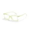 Zonnebrillen Randless Anti Blue Light Glasses Men Rectangl Ray -bril Lovebrillen Computer Women Gaming Goggles Decoratief filterblokkering1