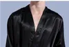 Robes pour hommes mariage reine roi robe hommes robe satin correspondant couple kimono Saint Valentin anniversaire cadeau nuptiale mariée marié robes 230320