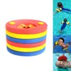 Flotteurs gonflables tubes 6pcs Set Disques de natation en mousse EVA pour enfants Brassards Manches flottantes Brassard pour enfants Natation Water Sleeve Kickboard Swim Discs 230320