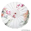 Paraplyer 10st Ancient Dance Chinese Silk Paraply Japanese Cherry Blossoms Dekorativa för kvinnor