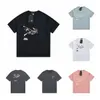 Arcterys T shirt Online store High version direct sbetter 2023 new summer bird brand front back printed short sleeve T-shirt loose casual men women