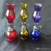 Shisha Color Glas Alkohol Lampe Glas Bongs Zubehör Glasrauchrohre farbenfrohe Mini Multi