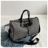 SACKS SACKS GNWXY GRANDE CAPACIDADE BACO DE VIAGENS MULHERES BANDO DE BANDO DE BANDO DE MAÇA DE MAÇA ESTRANGEIRA DO FILHO ESTRANGEIRO GYM PLAID MEN MENS DUFFEL S 230317