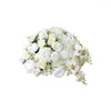 Decoratieve bloemen Big Flower Ball Wedding Achtergrond Decoratie wegkraag Kerstmis Home El El