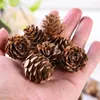 Decorative Flowers 20Pcs Natural Dried Plants Pine Cone Artificial Flower For Home Christmas Decor DIY Garland Wreath Wedding Decoration