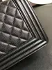 10A Высший уровень зеркального качества, роскошная дизайнерская сумка среднего размера Caviar Boy 25 см, женская сумка из натуральной кожи Lambsk, стеганая сумка-кошелек, черные сумки на плечо, сумки-кошелек