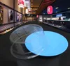 Couvercle en plastique pour Sushi plat Buffet tapis roulant Sushi réutilisable Transparent gâteau plat couverture Restaurant