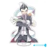Keychains Danganronpa Anime Manga Characters Acrylic Stand Model Board Desk Interior Decoration Standee Gift Couple Doll Collect 15cm