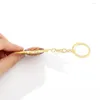 Keychains Genshin Impact Eyes Metal Jewelry Key Chain Cosplay Luminous Accessories Fashion Simple And Generous Boy Gift