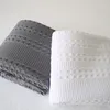 Cobertores Waffle Plaid Muslin Cotton Sofá Throw Blange Air Condition Summer Quilt Cobertors para camas Casamento de casas de casa macia Campa de colaboração 230320