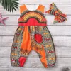 Set di abbigliamento abiti africani estivi per bambini stampe ganner bambine dashiki bazin bohémian salte