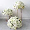 Decoratieve bloemen Big Flower Ball Wedding Achtergrond Decoratie wegkraag Kerstmis Home El El