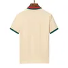 メンズスタイリストポロシャツ豪華なイタリアの男性服半短袖のカジュアルメンズサマーズg Tシャツ多くの色が利用可能なサイズM-3xl