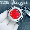 orologio da uomo orologi di design di alta qualità 40mm Nautilus 5711 lente in vetro zaffiro Boutique cinturino in acciaio orologi di design per uomo orologio all'ingrosso diamante