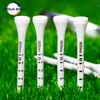 Tees de Golf Tees de Golf 70mm Bois 100 PCS Professionnel Blanc Rayé en Bois Tees de Golf 83mm Blanc Tee de Golf en Bois Accessoires de Golf 230317