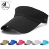 قبعات مصممة Alooo Yoga Cap Summer Top Top Top Hat Hat Men and Women's Outdoor Sun Protection Hat القبعة وتجفيف سريع