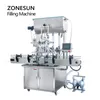 ZONESUN ZS-YT4T-4PM Automatic Filling Machine Curry Chili Paste Liquid Mixing Heating Filler