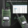 GM-15 Pro GMRS Radio Upgrade of UV-5R NOAA Weather Receiver Scan Radio Rechargeable Long Range Two Way Radio with USB-C Charger