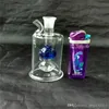 Hookahs Inside a variety of hoses glass bongs accessories Glass Smoking Pipes colorful mini multi-