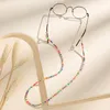 Coupes de lunettes de soleil Sacs 1pc Chaînes de masque coloré verres longe anti-glipt Love Loved Holder Cordon Cord