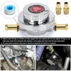 PQY - Universal 1.5 - 5 Psi Manual Adjustable Carburettor Carb Fuel Pump 5/16"(8mm) 3/8"(10mm) Fuel Line Pressure Regulator PQY-7871