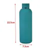 Bottiglie d'acqua Bottiglia termica da 500 ml Bottiglia termica a doppia parete in acciaio inossidabile Isolata sotto vuoto Bottiglie per sport all'aria aperta da viaggio per la pancia grande Forniture per la casa 230320