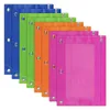 Pak 3-ring potloodzak binder multi-colour case Clear venster voor schoolbenodigdheden kantoor