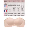 Bras Bandeau Sütyen Tüpü Üst Straplez Siere Dikişsiz Bralette Kadın Düğün Yukarı Görünmez İç Giyim Kablosuz İç çamaşırı 230317