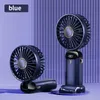 USB Mini Wind Power Fan Handheld Fan Outdoor Mini Creative Desktop Office Office Cute Polding Fan Complike التبريد المحمول.