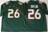 Gestikt Sean Taylor Ed Reed Miami voetbalshirt Heren Ray Lewis Miami Hurricanes Jerseys S-3XL