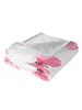 Blankets Butterfly Blanket Pink Butterflies Throw Warm Lightweight Botanical Bed Soft For Sofa