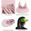 Visières chapeau femmes été pare-soleil filles Anti-UV élastique haut creux casquettes d'extérieur pour dames
