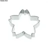 Baking Moulds 1PC Flower Series Sakura Cake Cookie Fondant Decorating Tools Cherry Blossoms Cutter