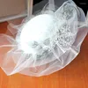 Headpieces 2023 Bride Wedding Hat European White Dress Sweet Wind Studio Po