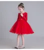 Robes de fille KEAIYOUHUO filles robe de noël fleurs d'hiver dentelle enfants robes de princesse pour filles vêtements enfants robe de mariée enfant en bas âge 230320