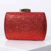 イブニングバッグゴールデン財布の豪華なデザイナーの女性のためのクラッチクロスボディスパンコール1つのショルダースモールパーティーブリングハンドバッグ230317